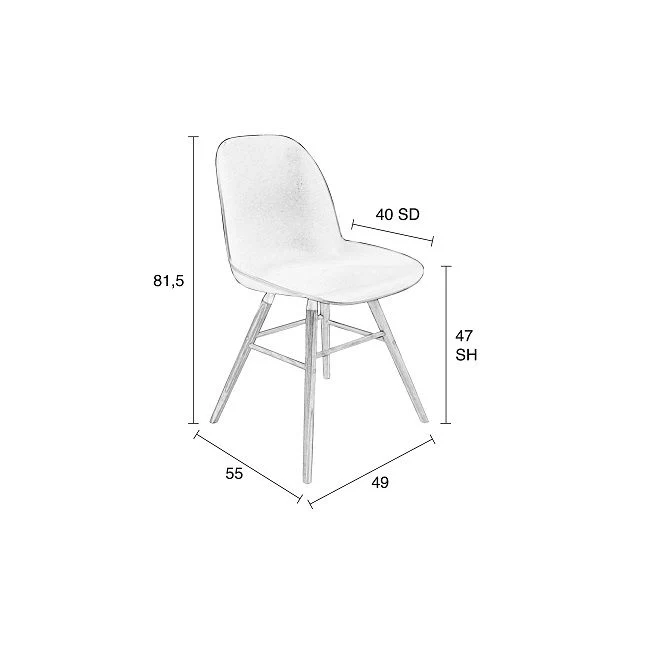 Albert Kuip Chair Green - Image 5