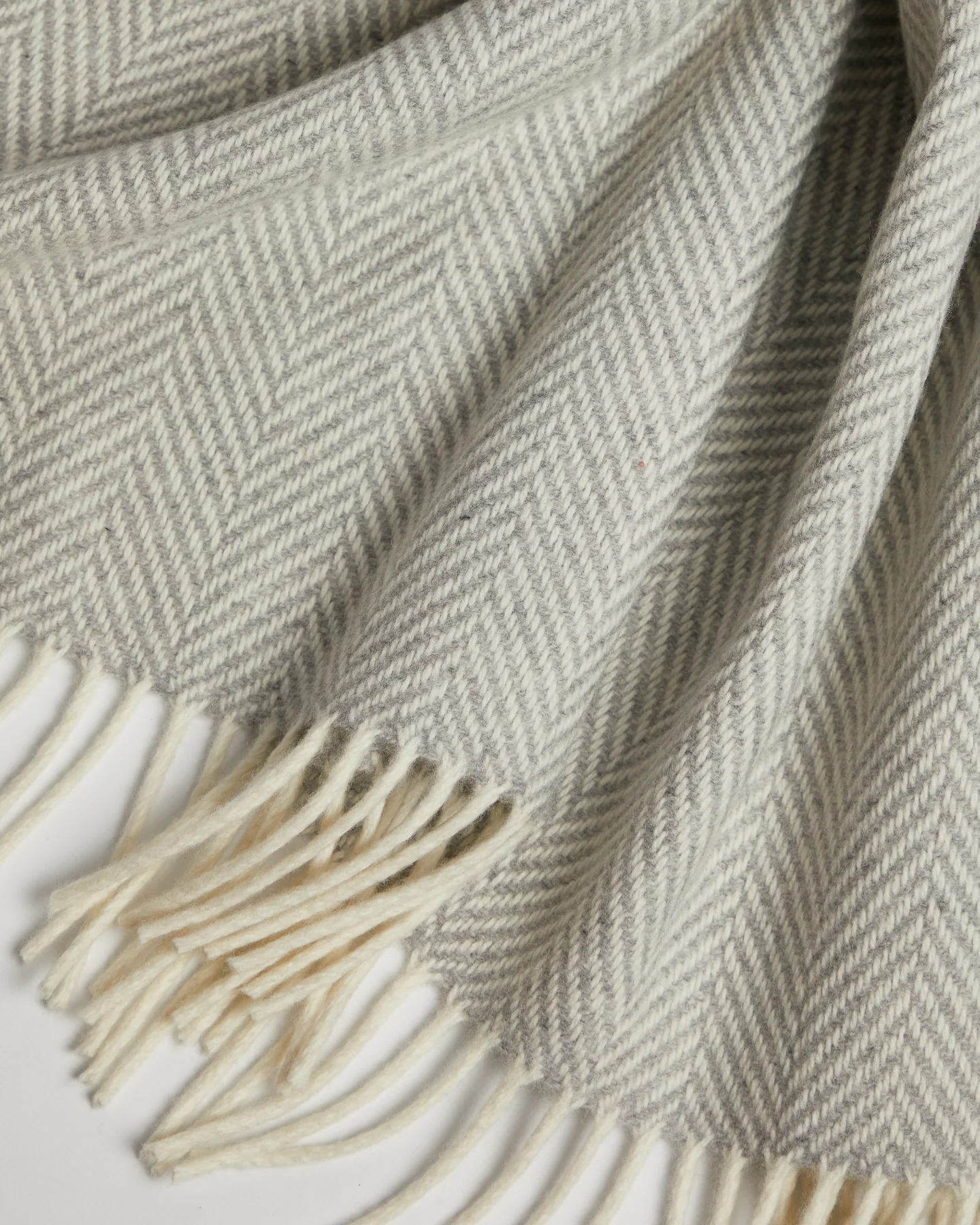 Foxford Clare Island Cashmere and Lambswool Throw - Image 4