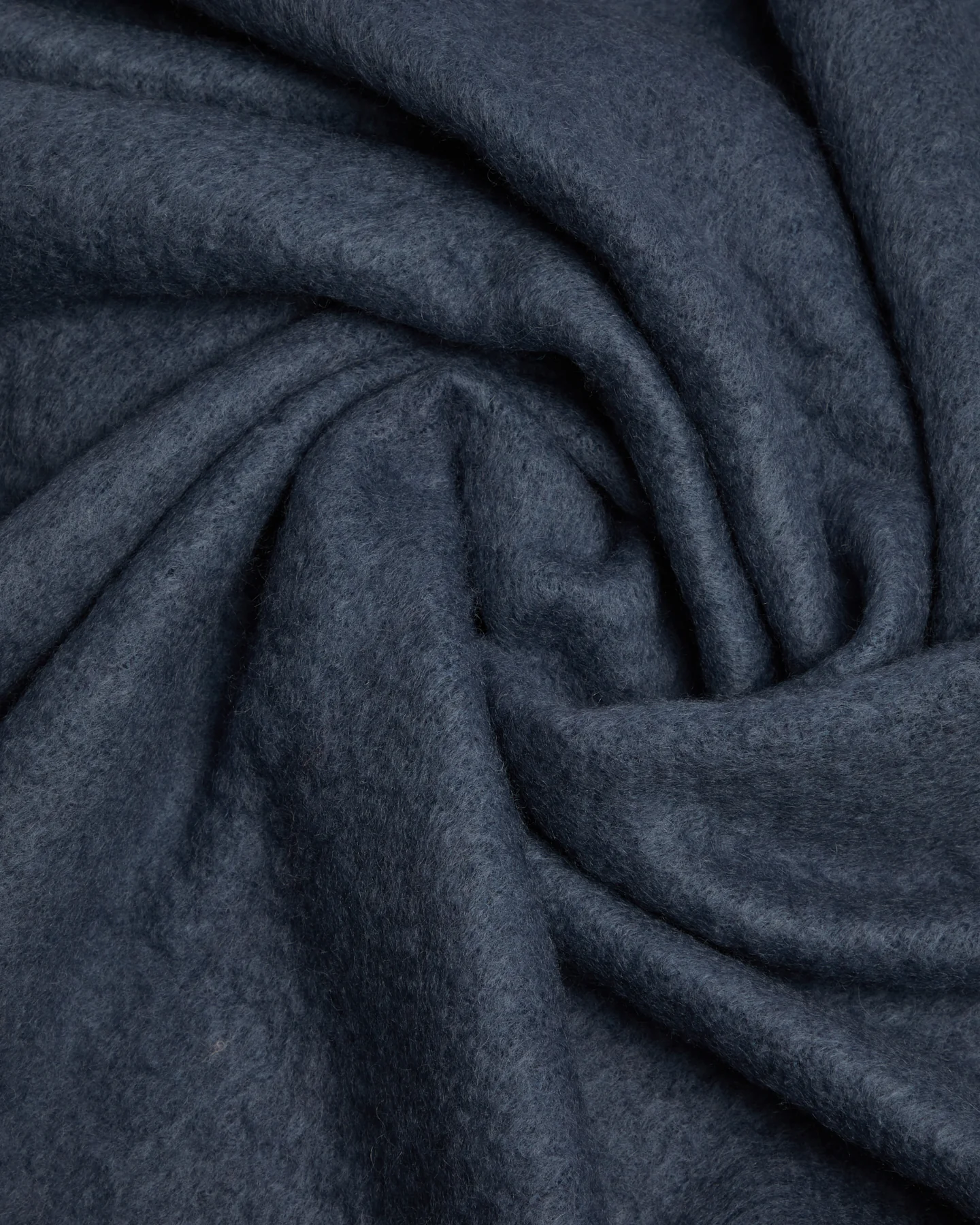 Foxford Hague Blue Mohair Throw - Image 3