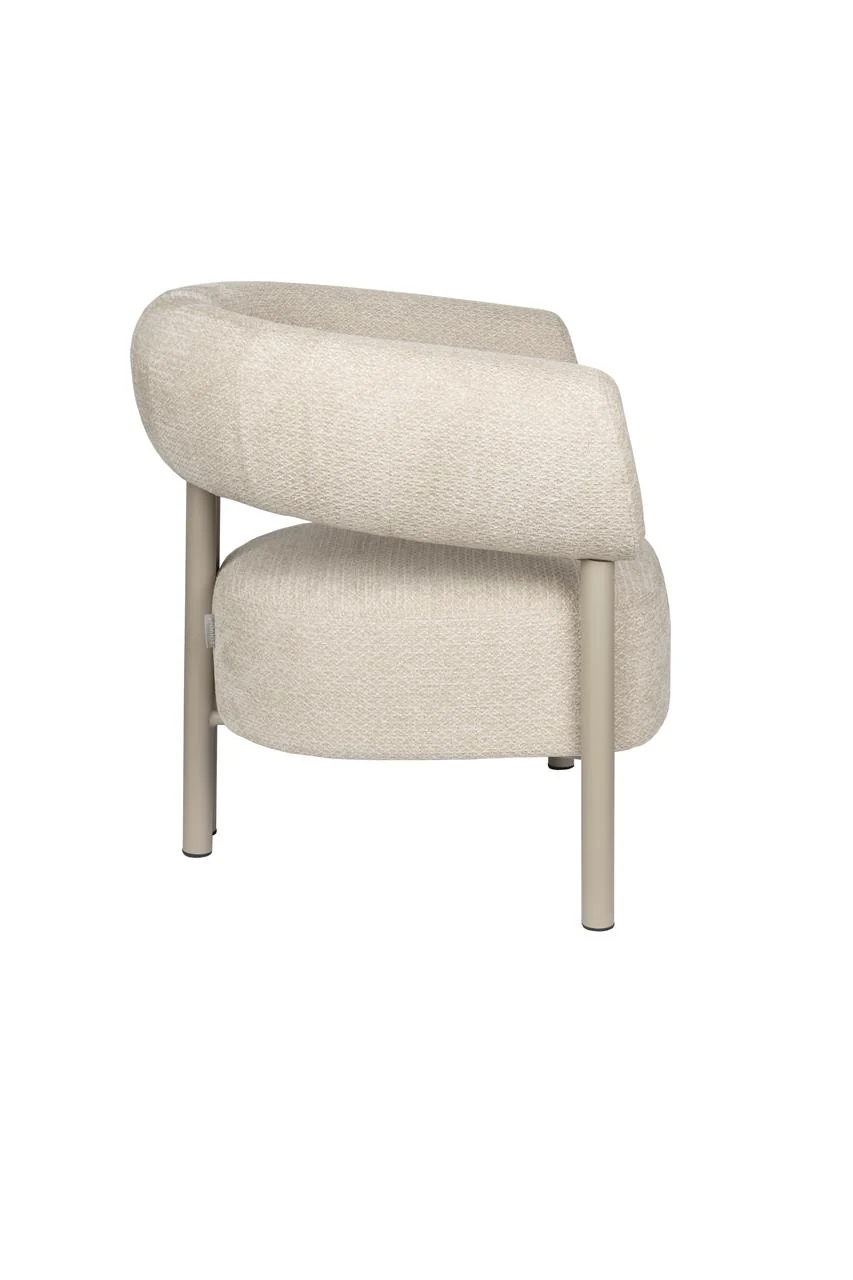 Heels Lounge Chair Beige - Image 3