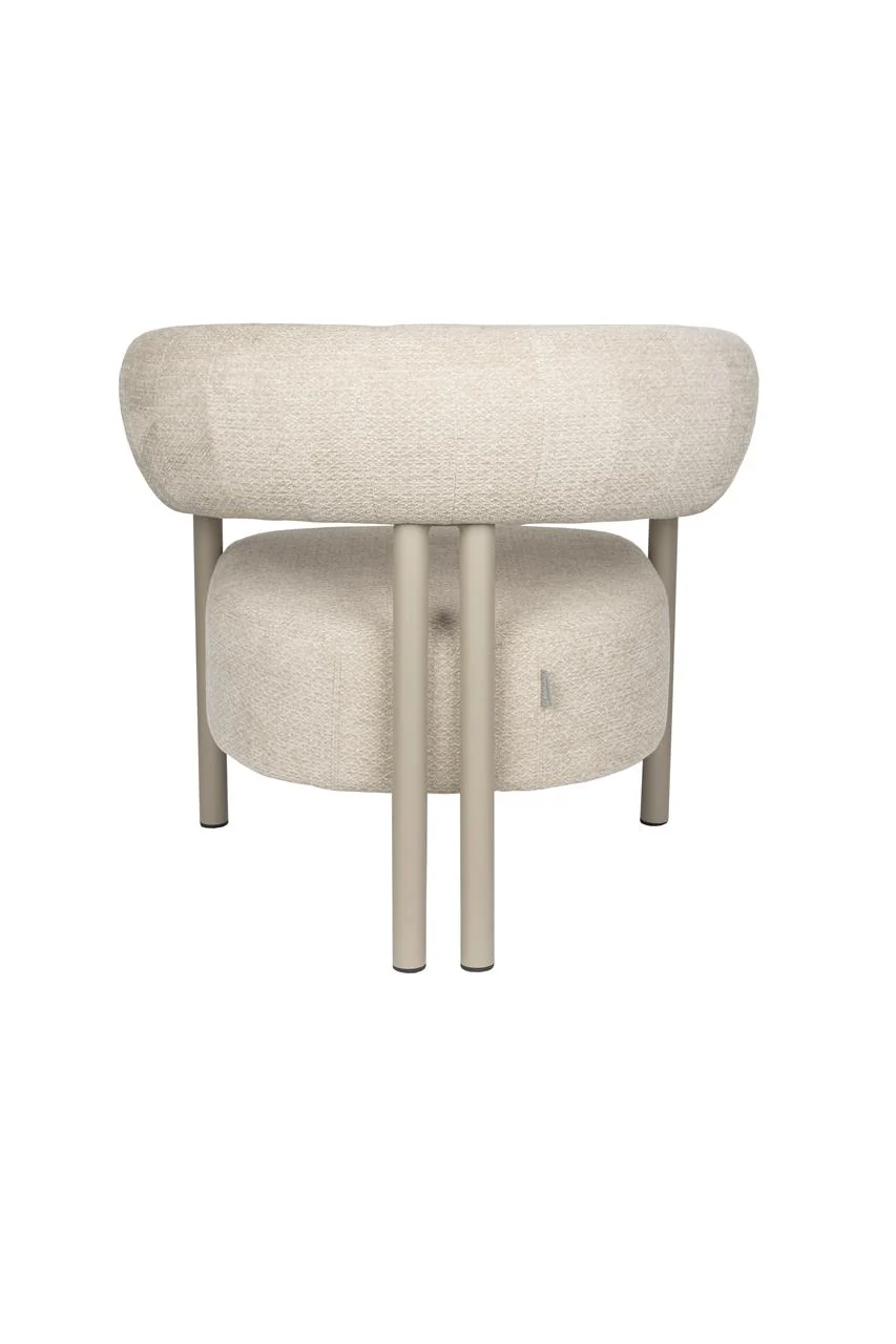 Heels Lounge Chair Beige - Image 4