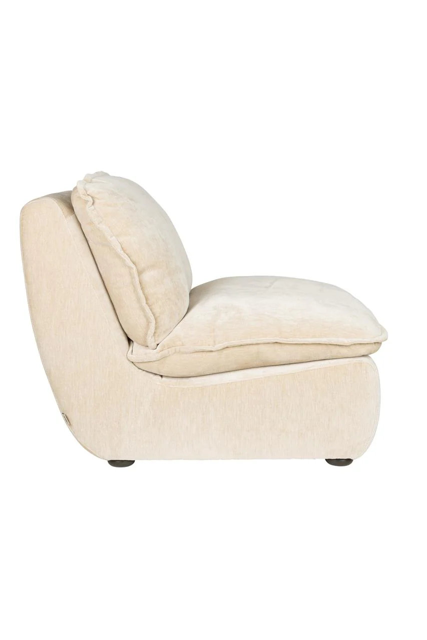 Radley Lounge Chair -  Beige - Image 3
